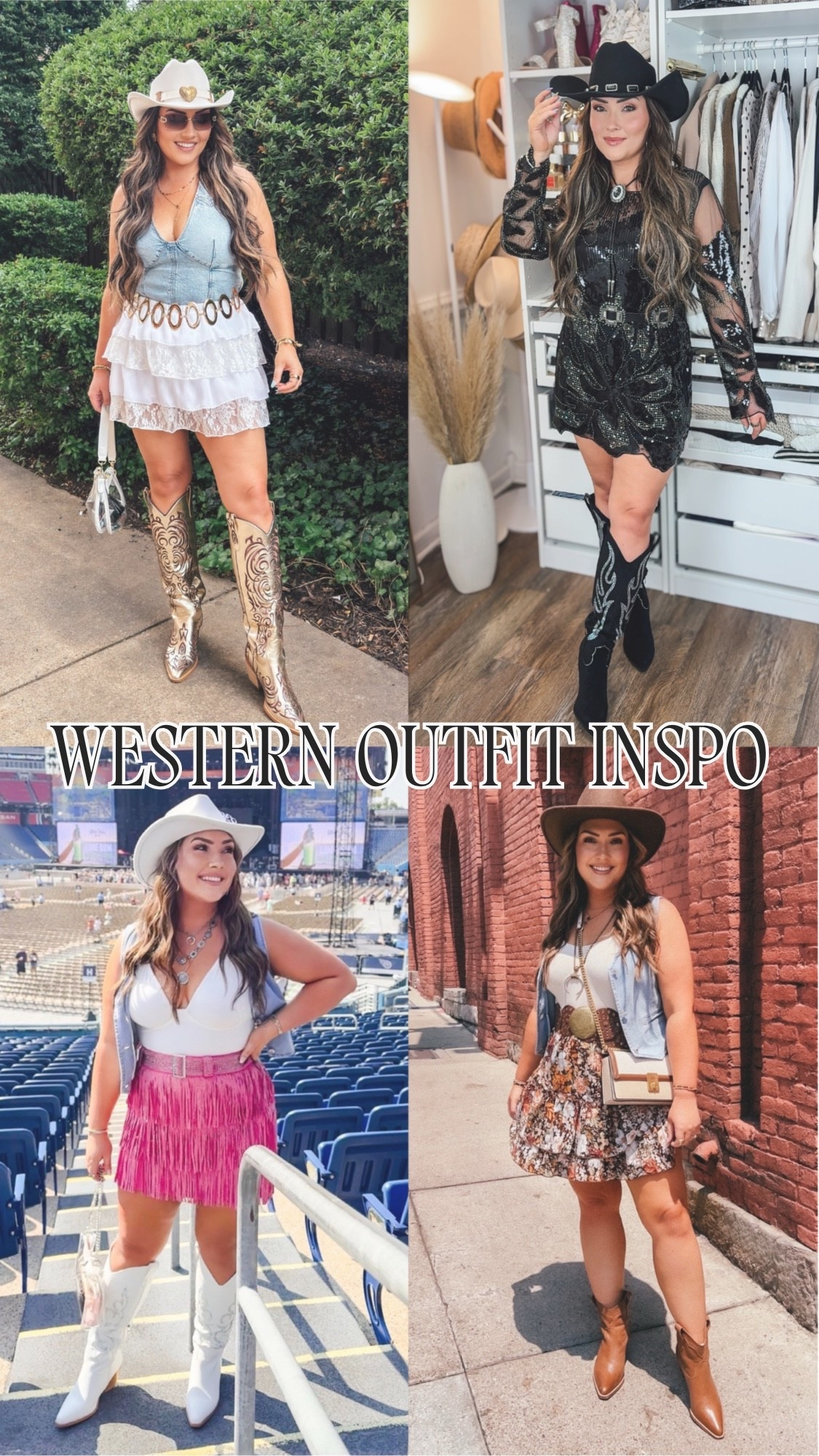 If you have a country concert coming up here is a little outfit inspo for you 🤠 an essential part of any western style look is the cowboy boots! I tagged a ton of different options for you below!

#LTKootd #LTKgrwm #LTKdayinmylife
