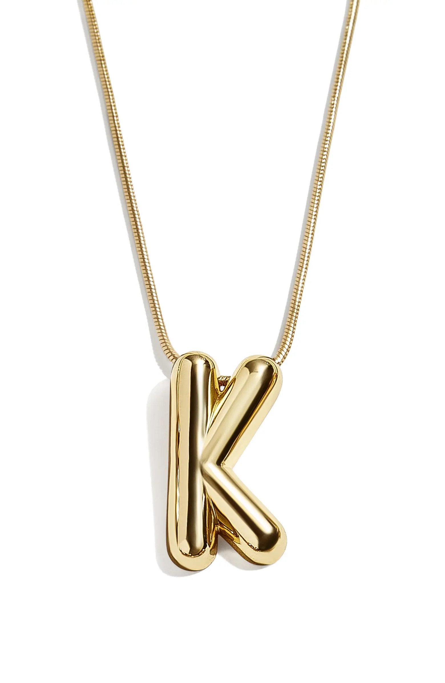 Bubble Initial Pendant Necklace | Nordstrom