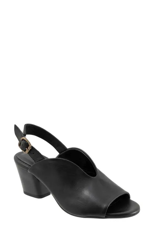 Bueno Clare Slingback Sandal in Black at Nordstrom, Size 37 | Nordstrom