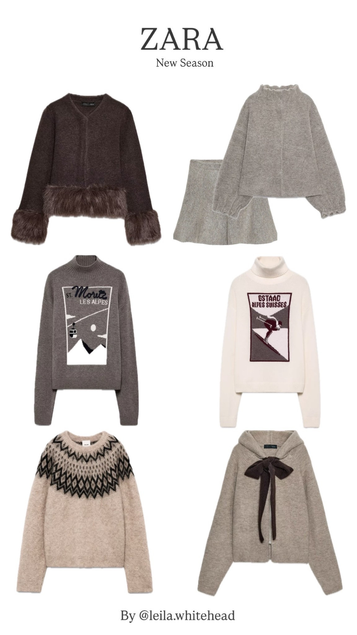 @Zara always deliver on every price point - especially on their knitted co-ord sets and quirky sweaters.

My tip is to integrate individual pieces in to an outfit, rather than dressing head to toe - that way the items look more luxurious!

#zara

#LTKwinter #LTKeurope #LTKuk