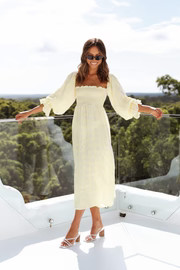 Gabriella Dress - Yellow | Petal & Pup (US)