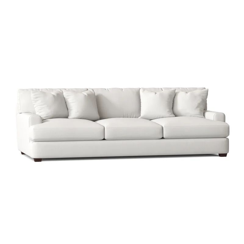 Elisa 90'' Recessed Arm Sofa with Reversible Cushions | Wayfair North America