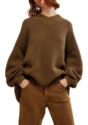 Free People Women's Maisie Sweater, Large | Belk