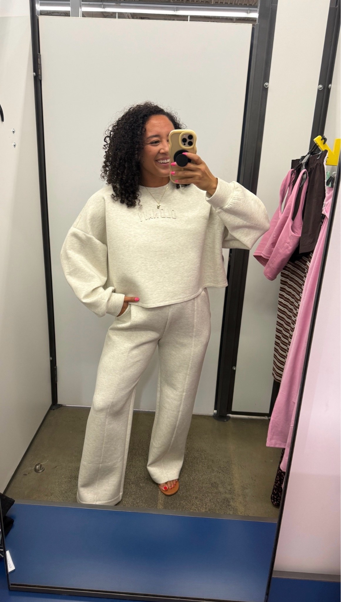 The coziest matching set for lounging or running errands! The relaxed fit makes it comfortable to wear all day, and each piece can be styled separately for even more outfit options. This is an easy set you'll reach for again and again.

#LTKdayinmylife #LTKgrwm #LTKootd