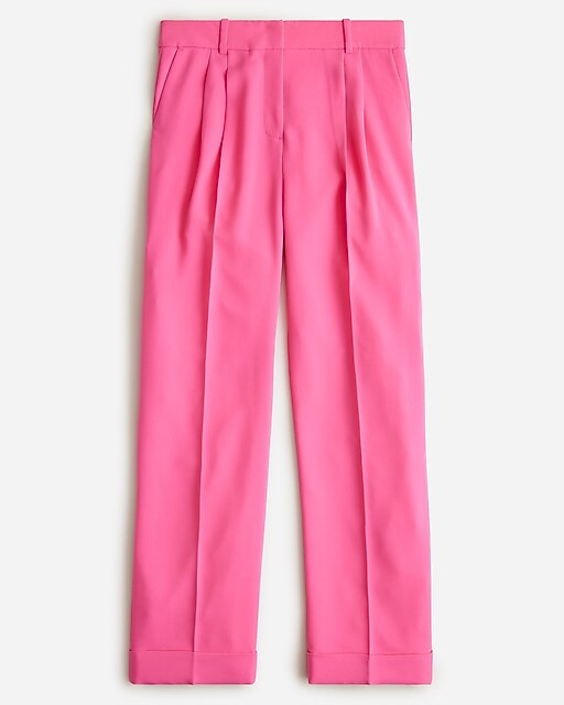 Wide-leg essential pant in city crepe | J. Crew US