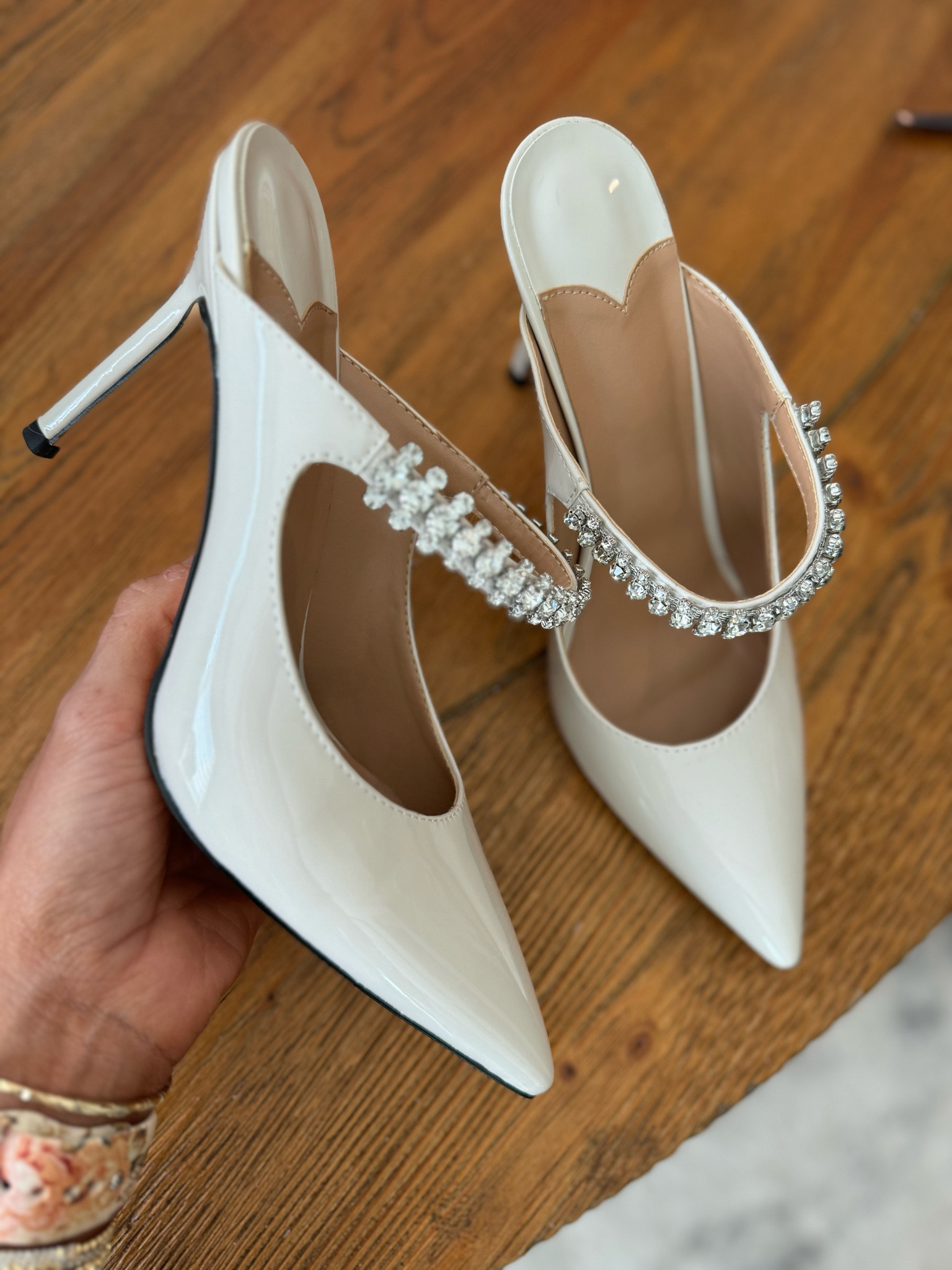 For the bride to be — these are extremely comfy & perfect for all the wedding activities this year 🤍💍 I did my true size 9! Lots of other colors too!

Wedding shoes / bridal / engagement / for her / sparkly heels / Holley Gabrielle 

#LTKfindsunder100 #LTKshoecrush #LTKwedding