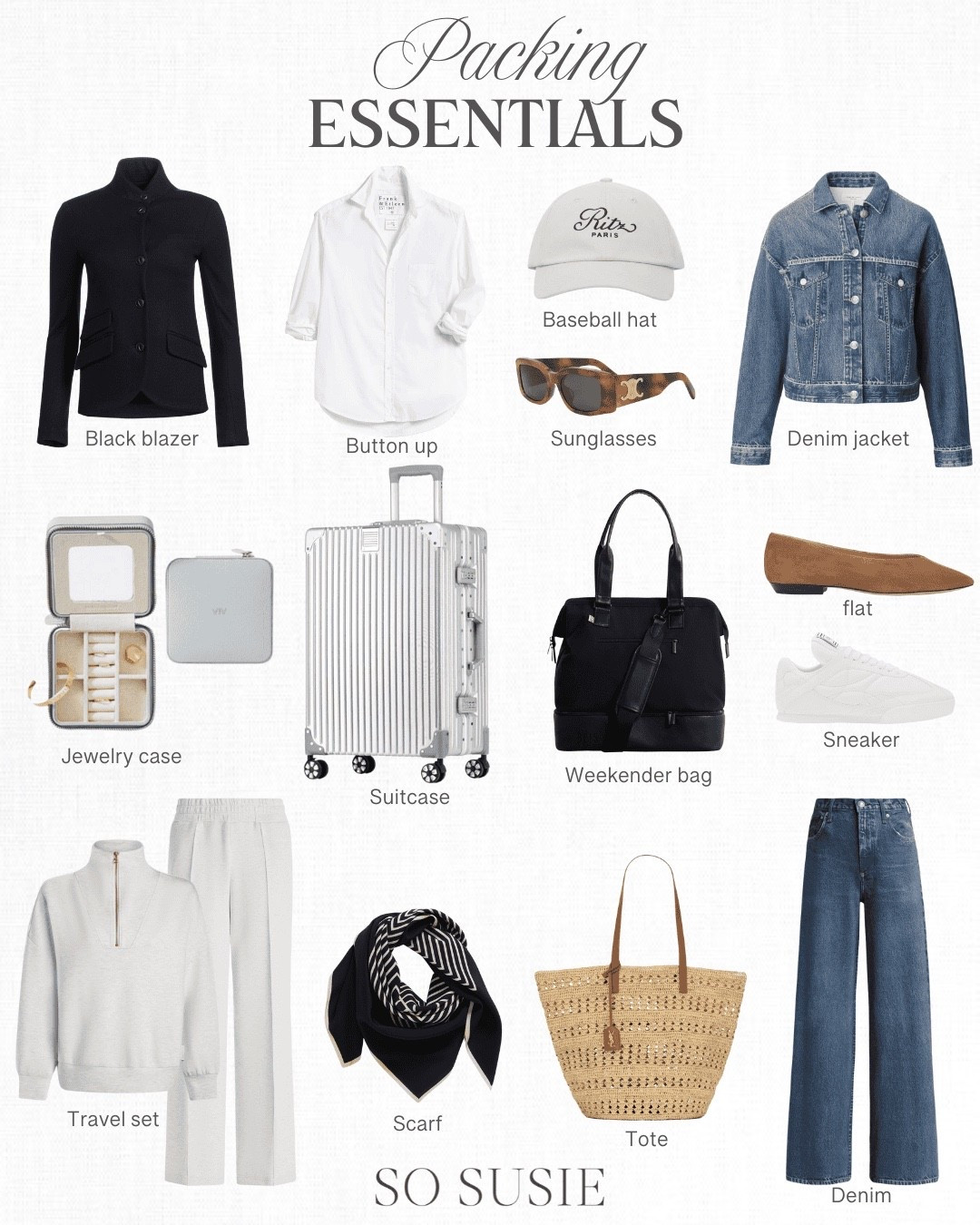 These are some of the things I bring with me on every single trip! The more I travel, the more I learn the pros and cons of exactly what to pack! ✈️✨

#LTKHoliday #LTKOver40 #LTKTravel