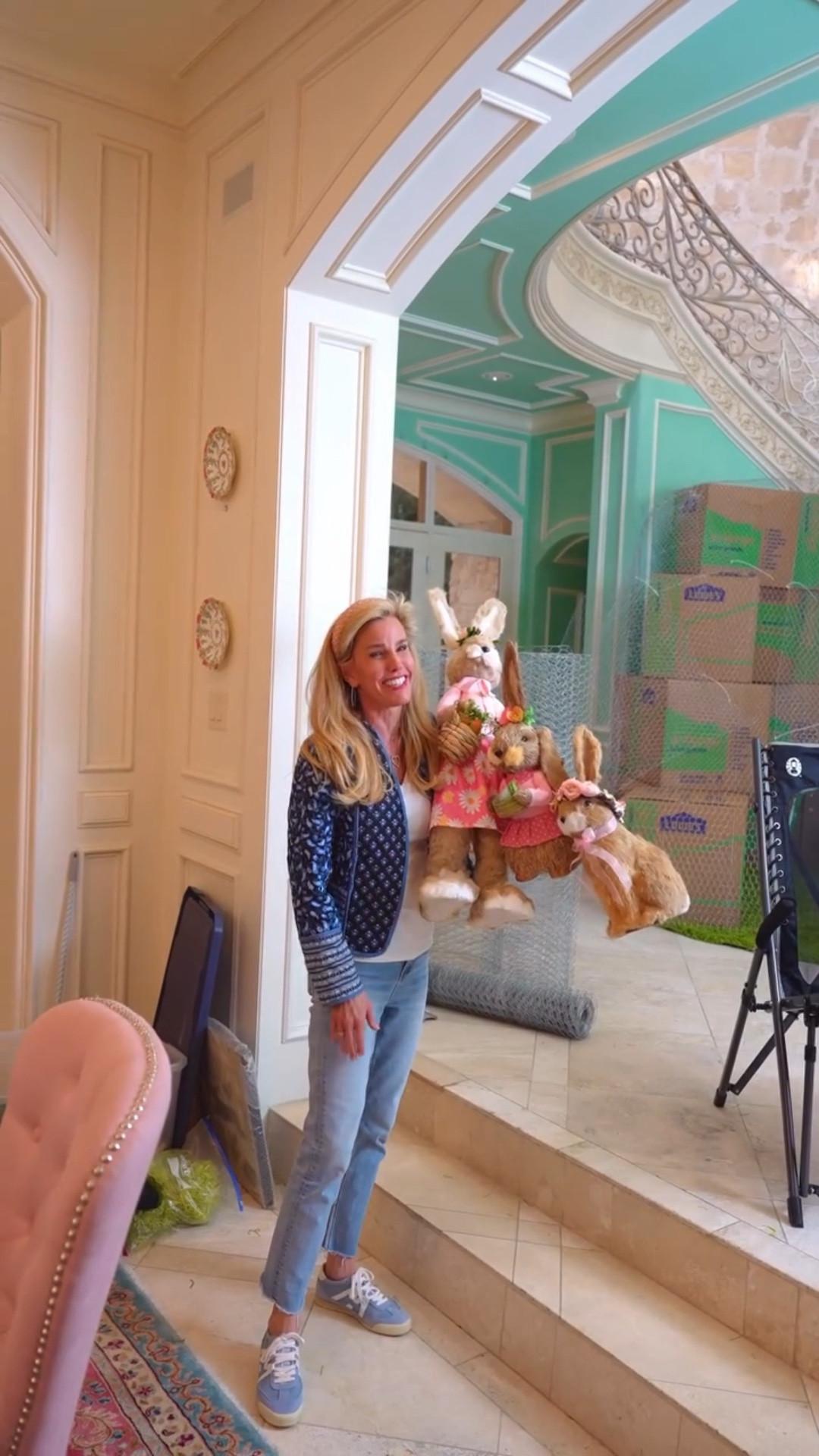 Just got back from lunch and Jennifer has made some serious progress in Easter Decorating

#LTKFindsUnder50 #LTKFindsUnder100 #LTKHome