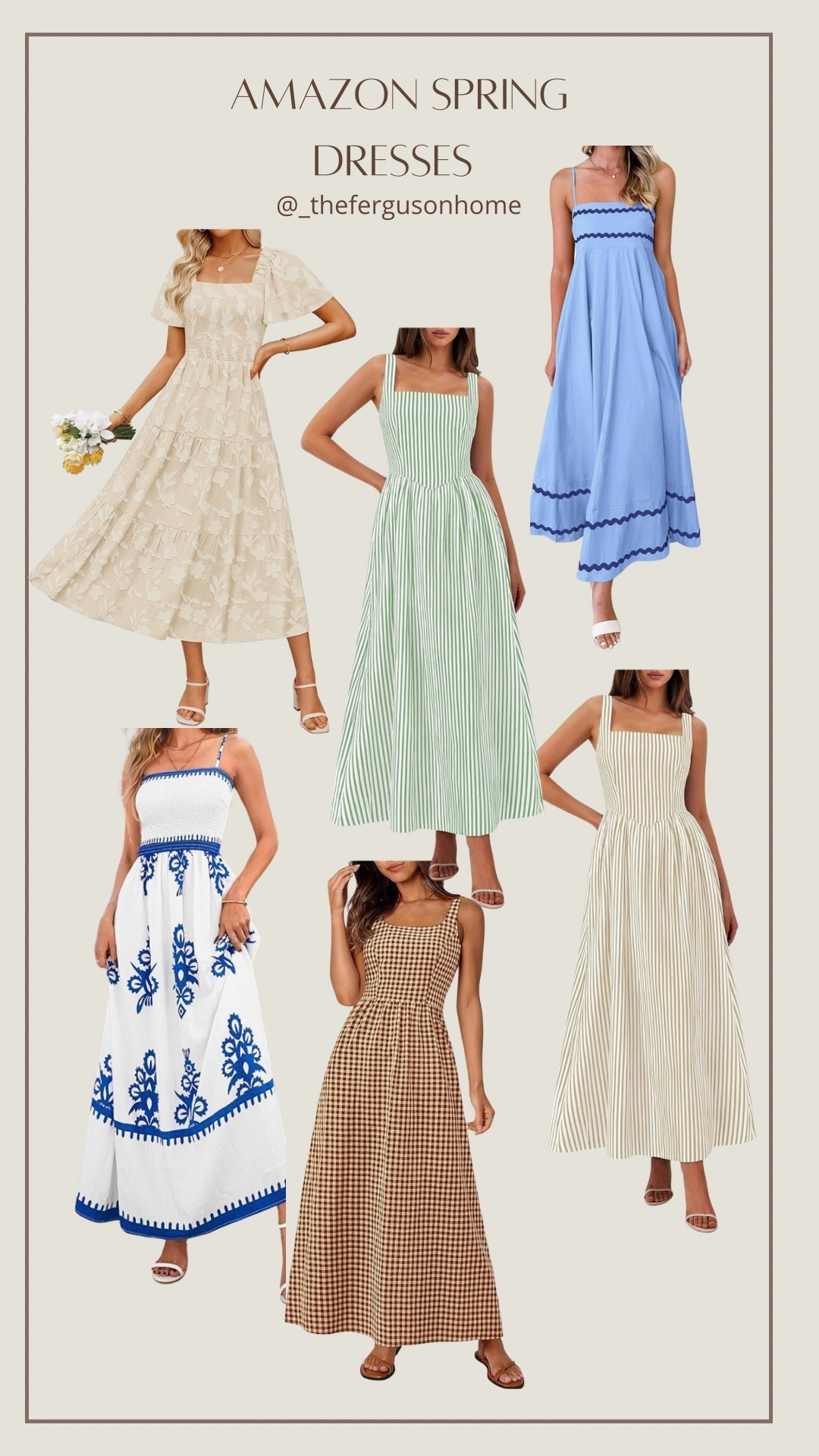 Amazon spring dresses! 🤍 

#LTKBeauty #LTKootd #LTKSeasonal
