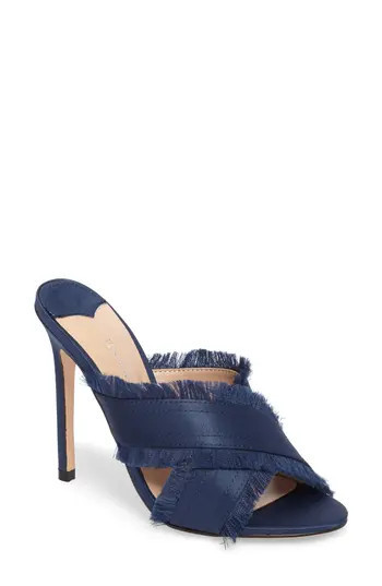 Women's Tony Bianco Klay Fringed Cross Strap Mule | Nordstrom