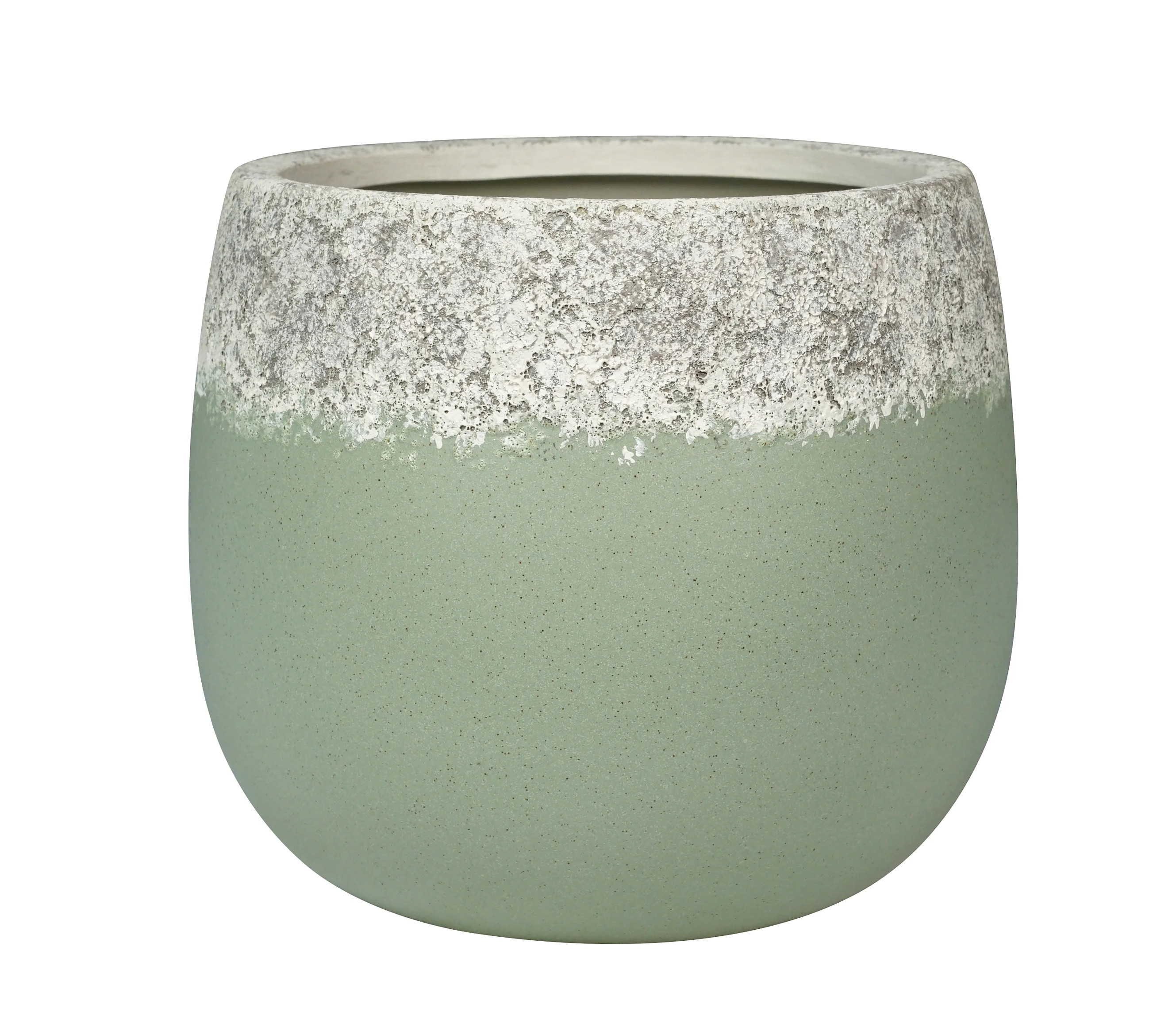 Better Homes & Gardens 6" x 6" x 5.2" Green Ceramic Planter by Dave & Jenny Marrs - Walmart.com | Walmart (US)