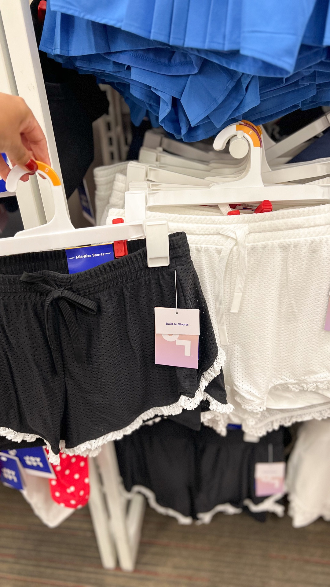 New mesh shorts with crochet trim!

Target finds, Target style, new arrivals, Target shopping, fitness, workout, athleisure

#LTKootd #LTKActive #LTKmomlife