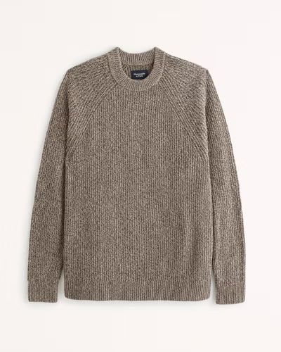 Men's Marled Crew Sweater | Men's Clearance | Abercrombie.com | Abercrombie & Fitch (US)