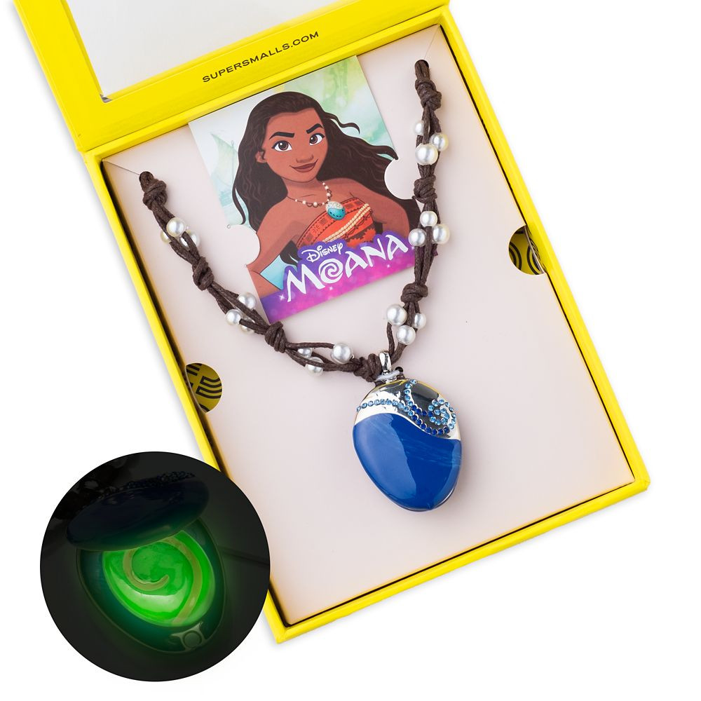 Moana Heart of Te Fiti Locket Necklace by Super Smalls | Disney Store