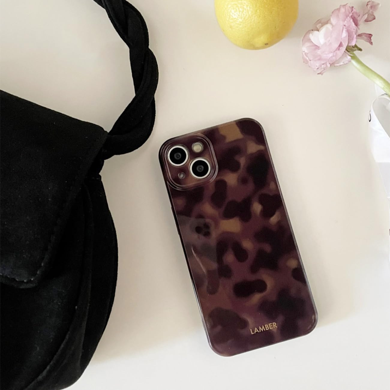 Amazon.com: XQAGU Cute Phone Case for iPhone 13 Case Amber Leopard Full Camera Protective Slim Sh... | Amazon (US)