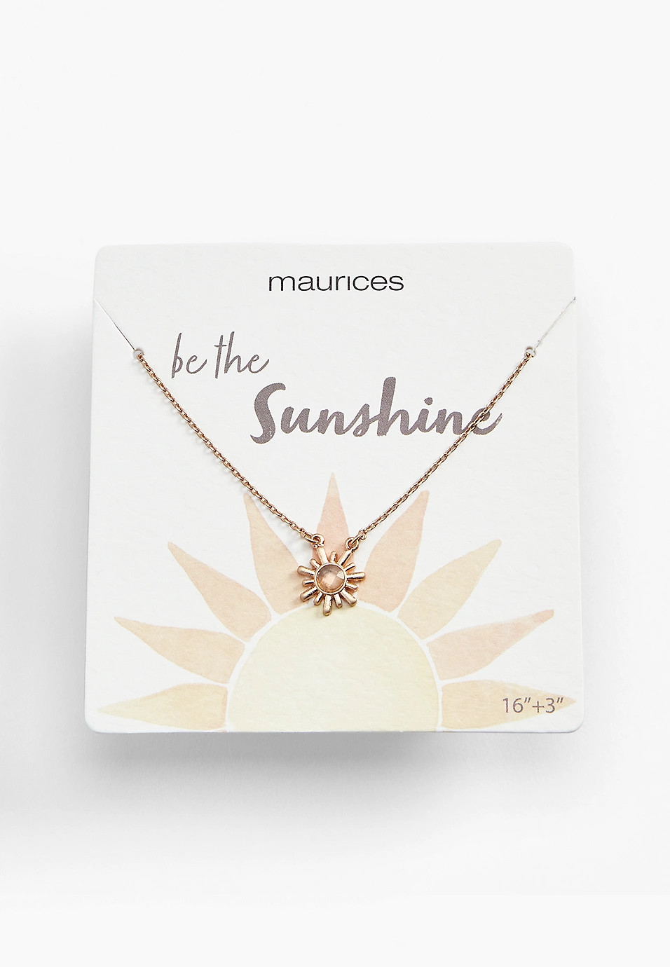 Gold Sunshine Dainty Necklace | Maurices
