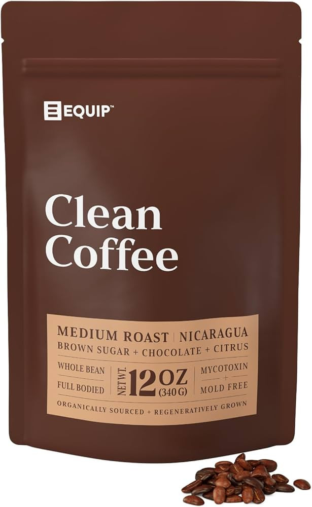 Equip Foods Clean Coffee | Gold Standard, Certified Organic, Fair Trade, Regenerative, Mold-Free ... | Amazon (US)