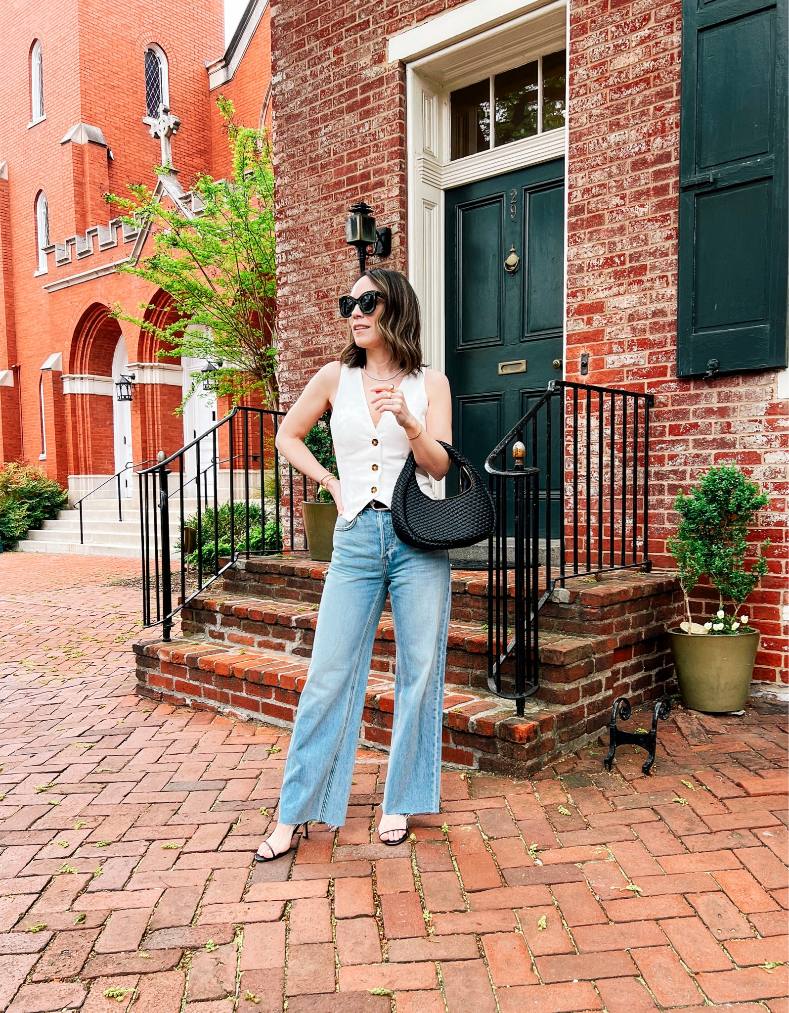 Styling a vest for spring 

#LTKSeasonal #LTKover40 #LTKstyletip