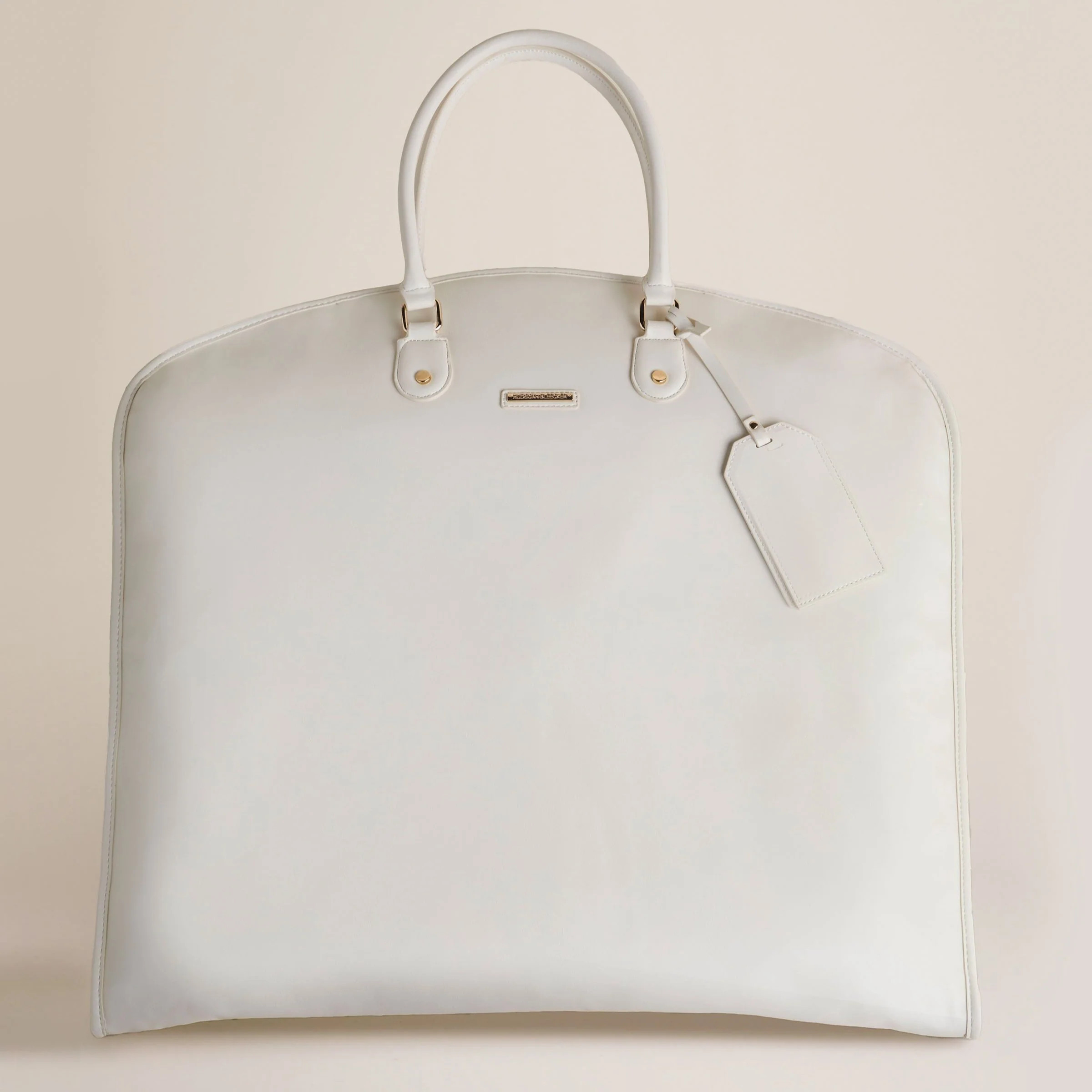 Ecru Bon Voyage Garment Bag | Hudson+Bleecker | Travel in Style | Hudson+Bleecker