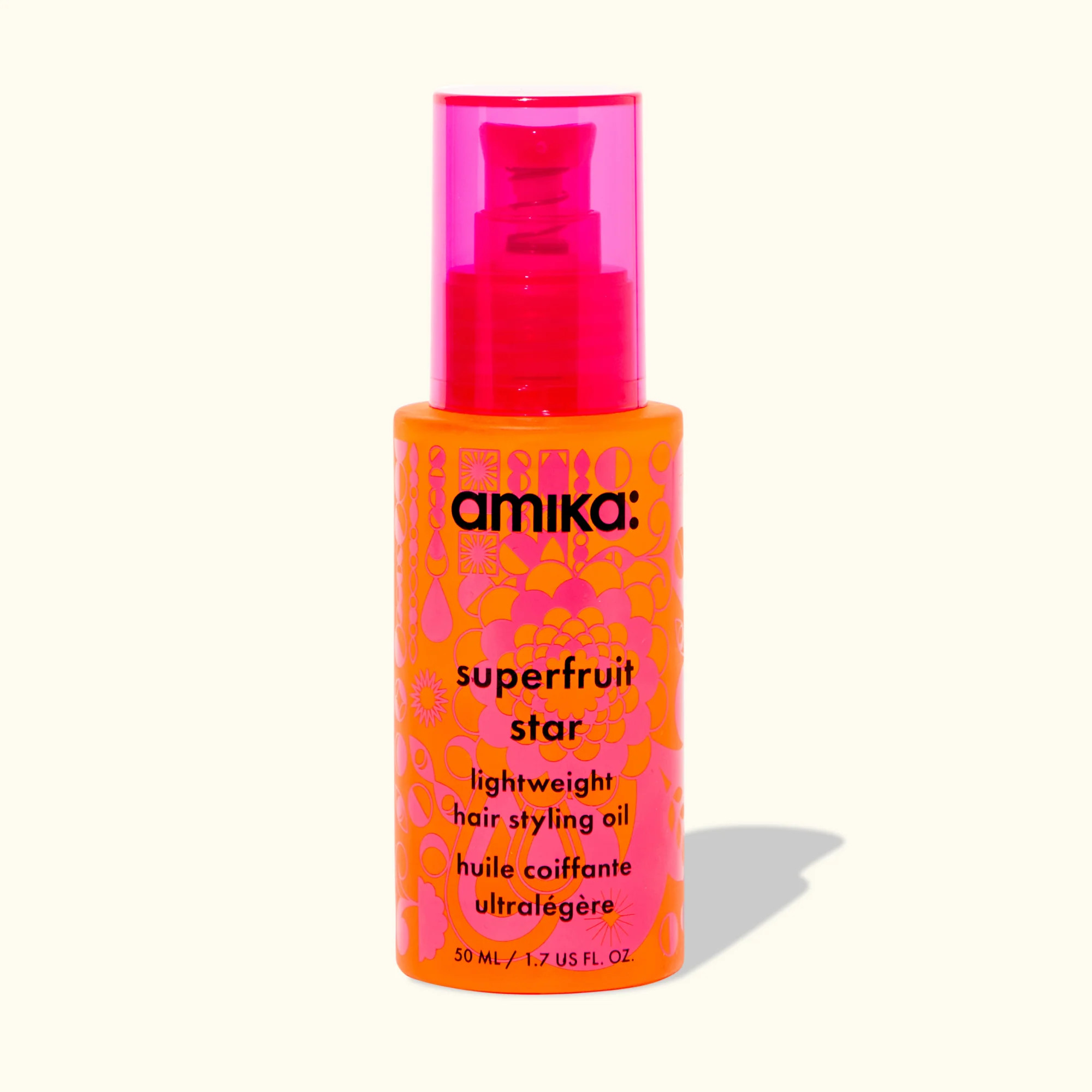 hair oil superfruit star | lightweight styling oil | amika | amika | amika US