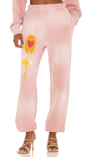 Key To My Heart Sweatpants in Pink | Revolve Clothing (Global)