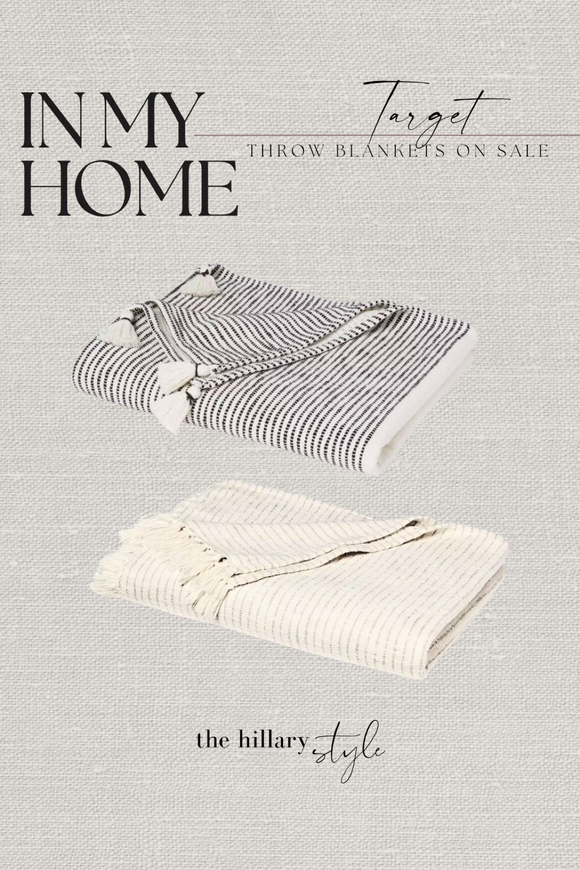 Target Throw Blankets: In My Home & ON SALE! 

Target, Target Throw Blanket, Threshold Target, Target Decor, Blanket, Home Decor, Organic Modern, On Sale, Target On Sale, Sale Alert, Organic Modern Decor, Modern Home, Modern Home Decor, Spring Refresh, Spring Decor 

#LTKsalealert #LTKhome #LTKFind