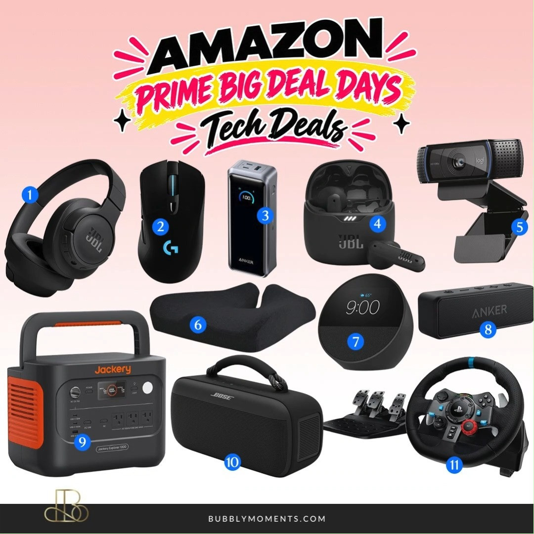 Don’t miss Amazon Prime Big Deal Days before the event ends! 🛍️ Discover trending tech, smart gadgets, electronics, and everyday tech essentials worth checking out. Perfect for upgrading your setup, refreshing your gadgets, or finding useful tech for everyday life. 💻📱🎧
Shop these Prime Big Deal Days Tech Finds before it’s over!
#LTKSaleAlert #LTKSeasonal #LTKFinds #PrimeBigDealDays #AmazonPrimeBigDealDays #TechDeals #AmazonTech #TechFinds #AmazonFinds #TechEssentials #GadgetFinds #TechMustHaves #AmazonMustHaves #TrendingTech 

 