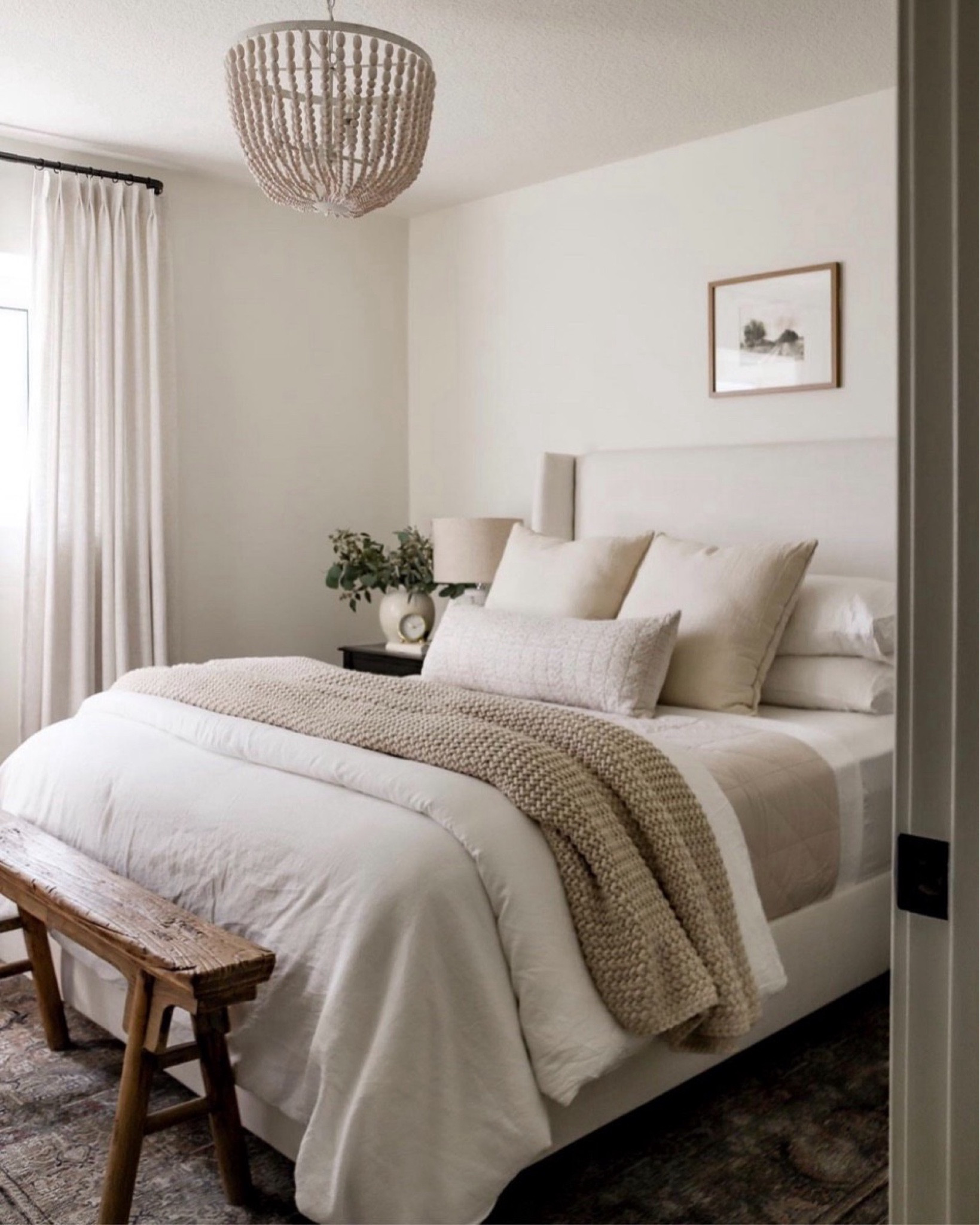 Shop my our neutral bedroom furniture and decor! The bed is the color ‘Zuma white’. Bed and rug are on sale for Way Day! 

#LTKhome #LTKHoliday