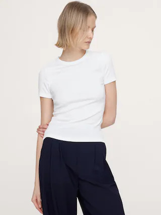 Ribbed Baby T-Shirt | Banana Republic (US)