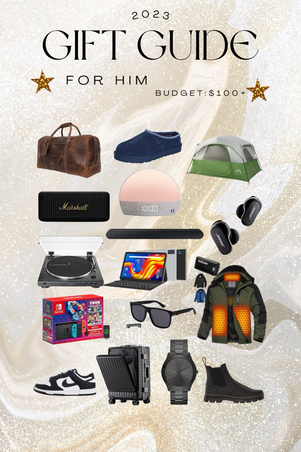 Amazon Gift Guide for Him! $100+ budget! 

#LTKHoliday #LTKGiftGuide