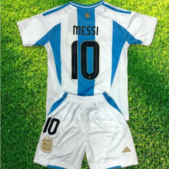 Messi Youth Adidas Soccer Jersey Kids Kit Jersey+ Shorts (MEDIUM) (26) | Poshmark