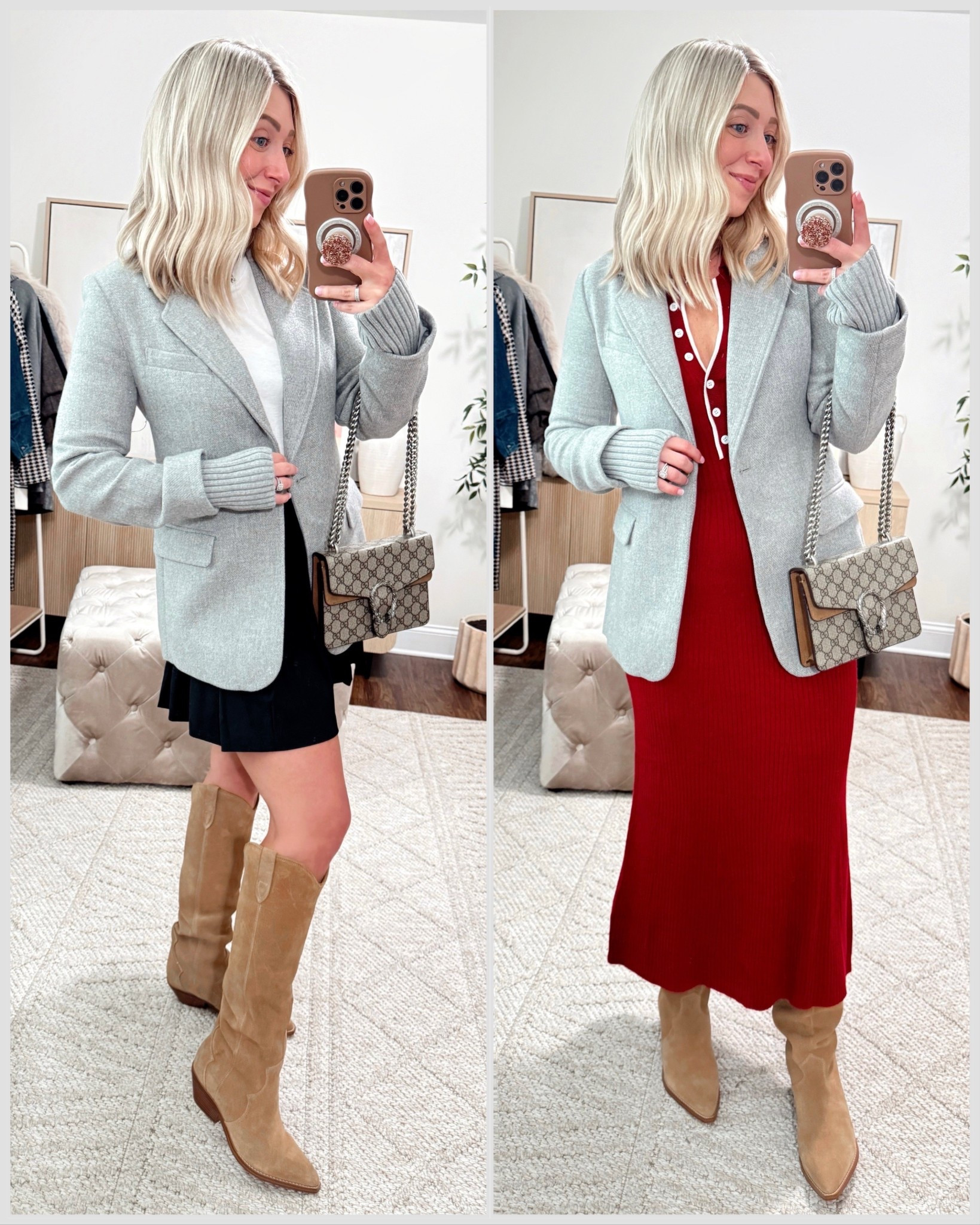 The blazer you need for Fall and Winter! It’s an exact look for less to a designer one that’s $350 😳…this one is only $40!!! 👏🏻 It’s selling FAST! Runs TTS, I’m a size 4 wearing the size small! Shop via 🔗 in my bio!

Blazer + dress size small, boots size up 1/2 size! 

Walmart blazer, favorite daughter, petite outfits, blazers, winter outfits, Marc fisher boots 

#LTKPetite #LTKHoliday #LTKGiftGuide