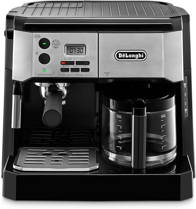 De'Longhi BCO430BM All-in-One Combination Maker & Espresso Machine + Advanced Milk Frother for Ca... | Amazon (US)
