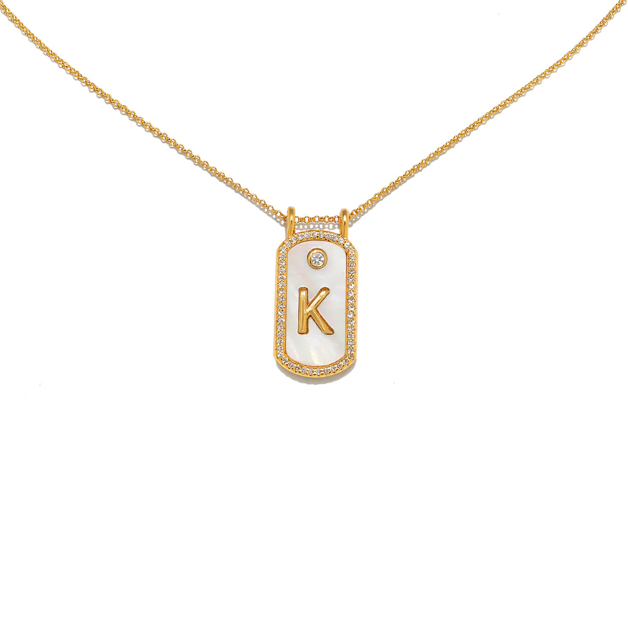 Skye Initial Necklace | Sequin