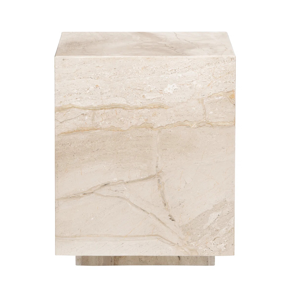 Square Marble Accent_End Table | Wayfair North America