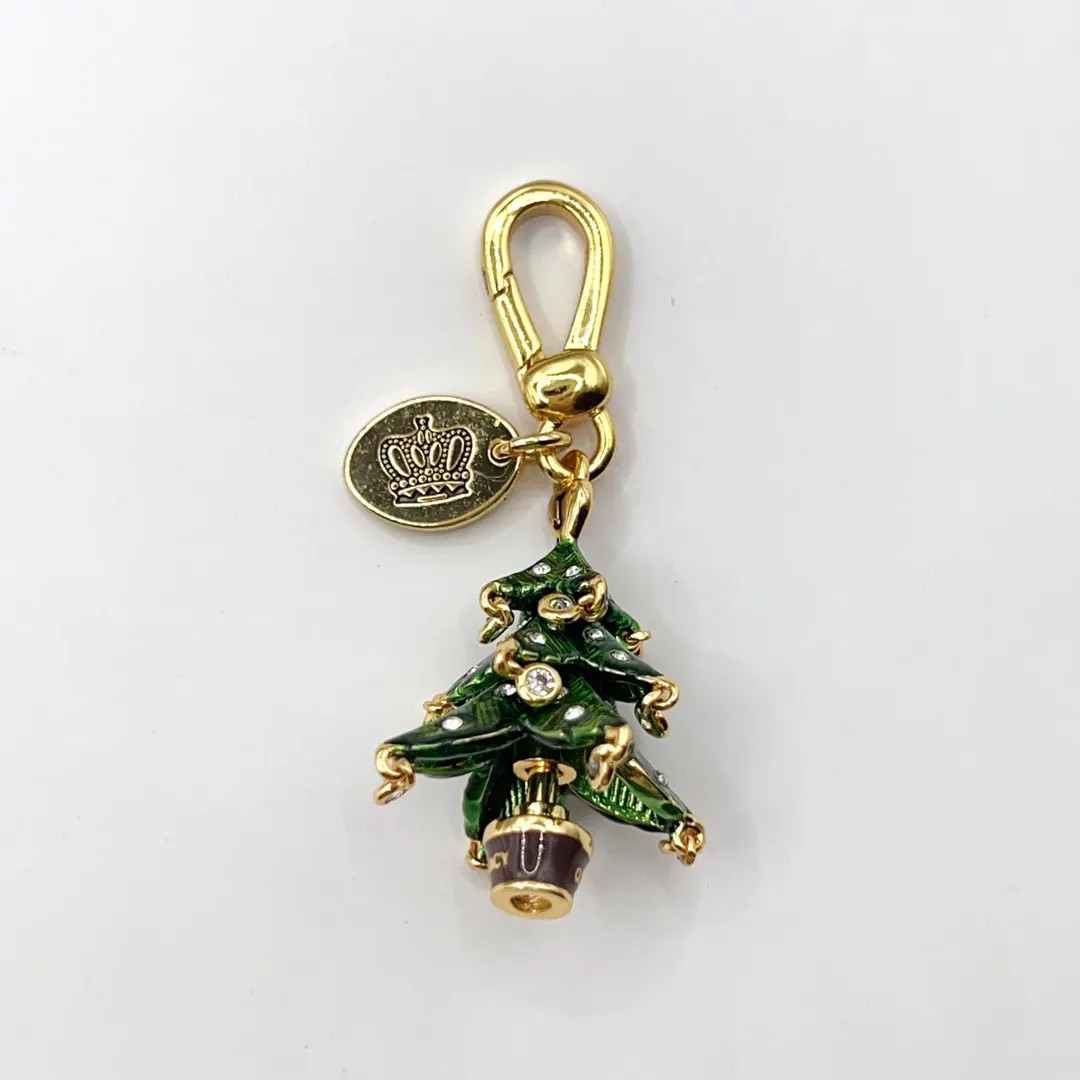 Juicy Couture Christmas Tree Charm - Etsy | Etsy (US)