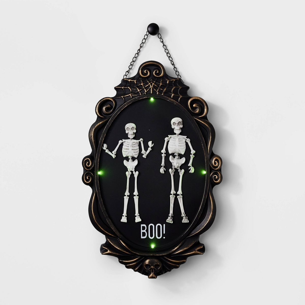 Animated Dancing Skeletons in Frame Halloween Decorative Prop - Hyde & EEK! Boutique™ | Target