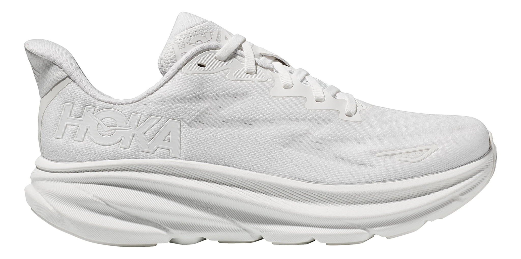 Women's HOKA Clifton 9 - White / White, Size: 8.5, Medium | Footwear - Road Runner Sports | Road Runner Sports