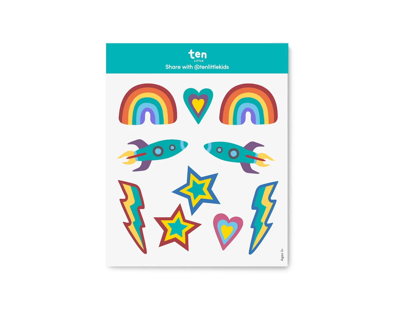 Jumbo Stickers | Ten Little