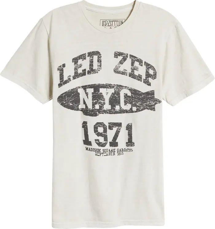 Led Zeppelin NYC Blimp Cotton Graphic T-Shirt | Nordstrom
