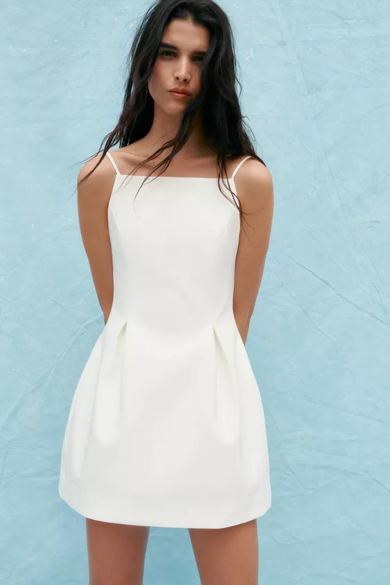 STRAPPY SHORT DRESS | Zara Canada