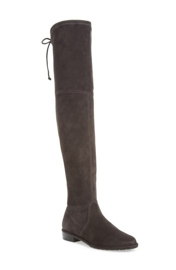 Women's Stuart Weitzman 'Lowland' Over The Knee Boot, Size 9 M - Beige | Nordstrom