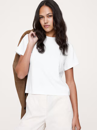 Vintage Cotton Crew-Neck T-Shirt | Banana Republic (US)