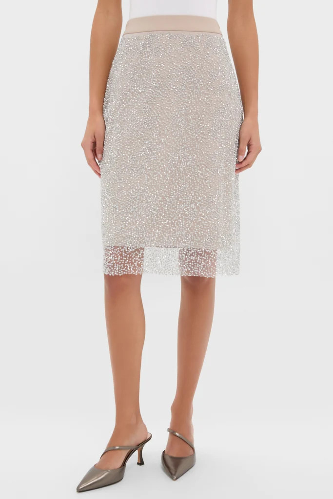Blush Sparkle Belle Slip Skirt | Tuckernuck (US)