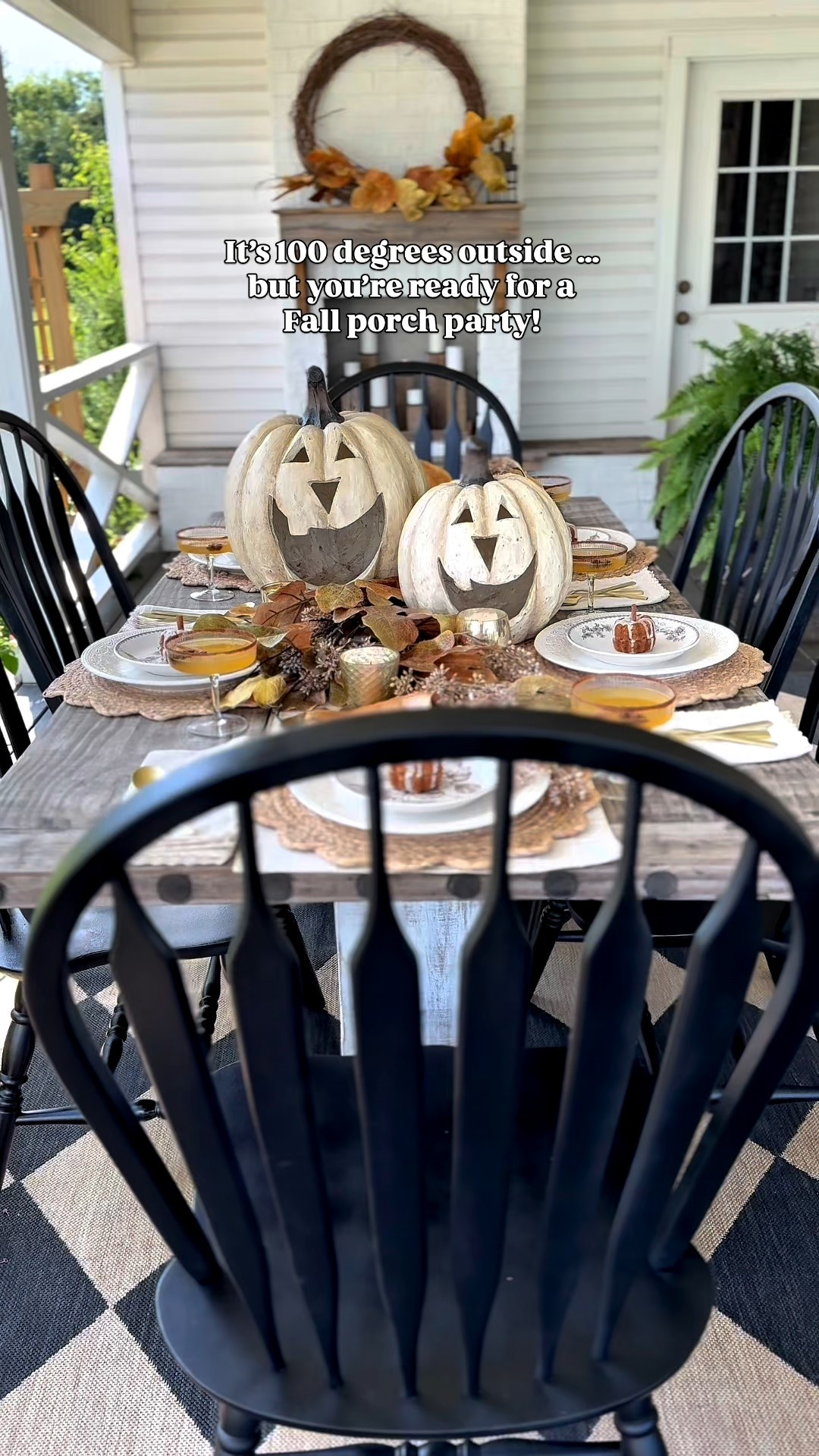 Fall Porch Party season is almost here! #fallporch #falldecorating #falldecor #famrhousefall

#LTKSeasonal #LTKParties #LTKHome