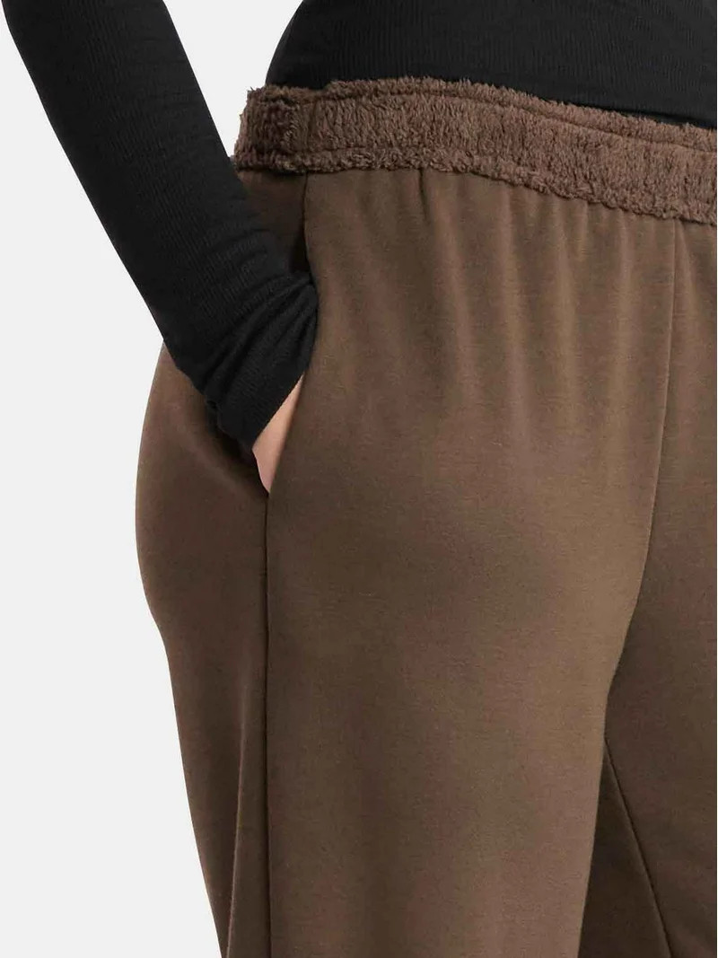 No Boundaries Teddy Lined Jogger, Women's | Walmart (US)