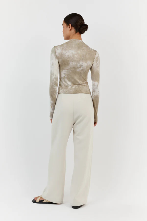 CASPER MOSS TIE DYE LONG SLEEVE TOP | DISSH