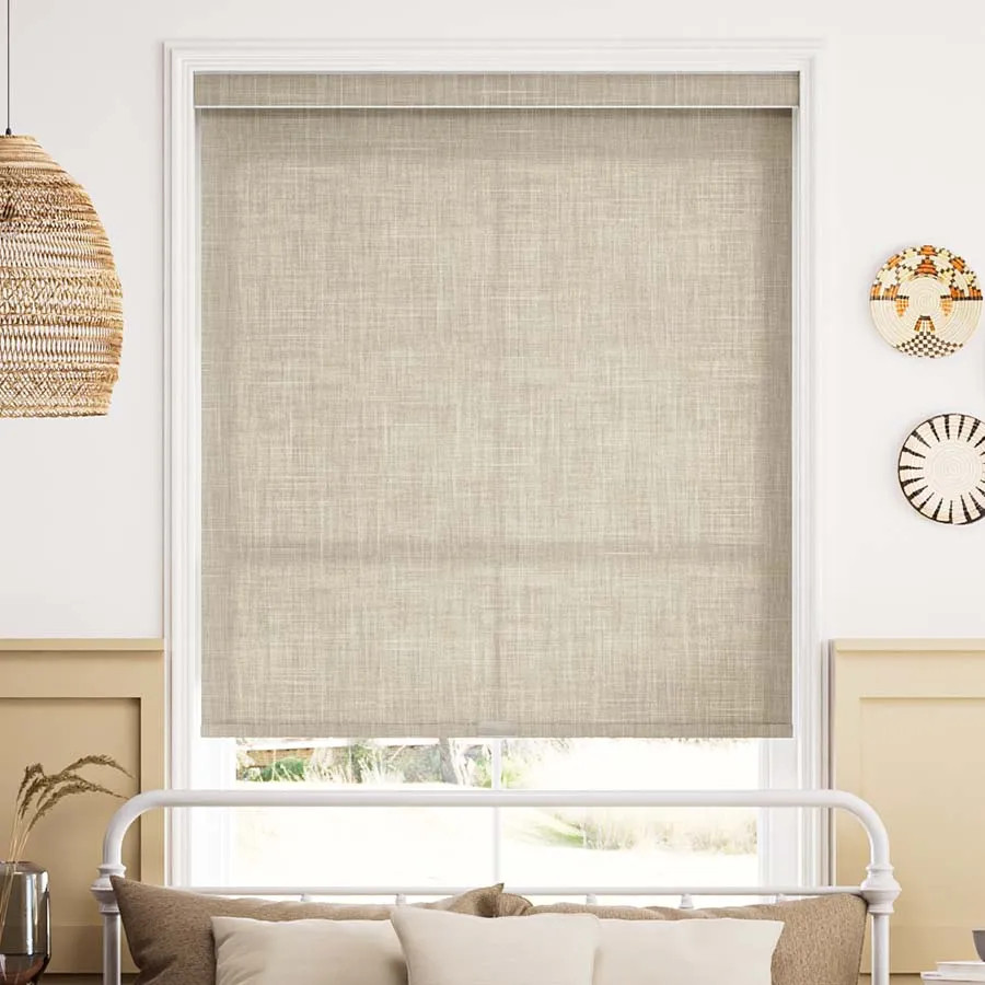 Modern Textured Light Filtering Roller Shades | SelectBlinds | Select Blinds