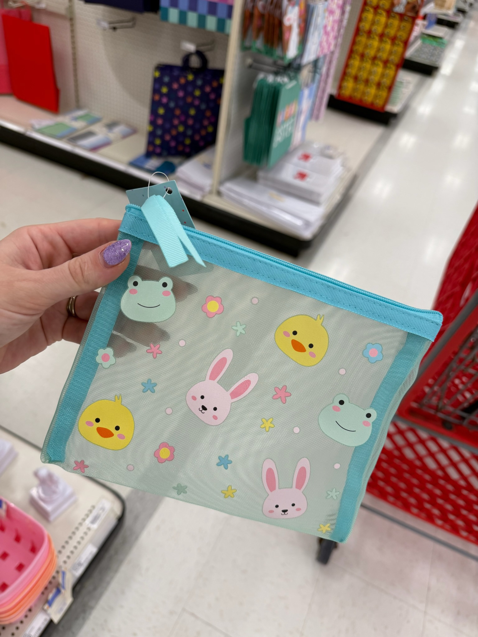 The cutest little pouch for spring! Perfect for snacks, crayons, or all the tiny things that end up in your bag—plus how sweet are the bunny + chick details?! 
 

 #LTKmomlife #LTKSeasonal #LTKKids