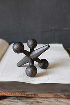 Creative Co-Op CG4322 Retro Decorative Cast Iron Jack, Rust | Amazon (US)